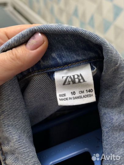 Джинсовая куртка zara