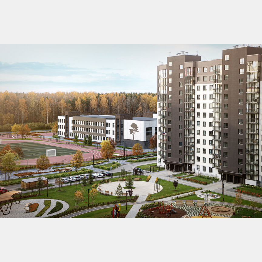 1-к. квартира, 40,8 м², 11/12 эт.