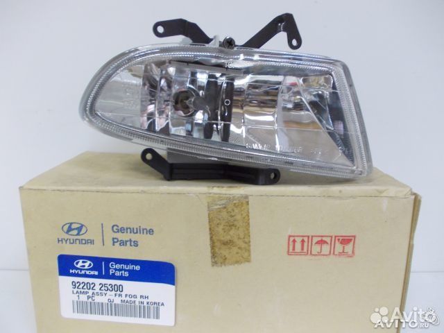 Фары противотуманный хендай акцент