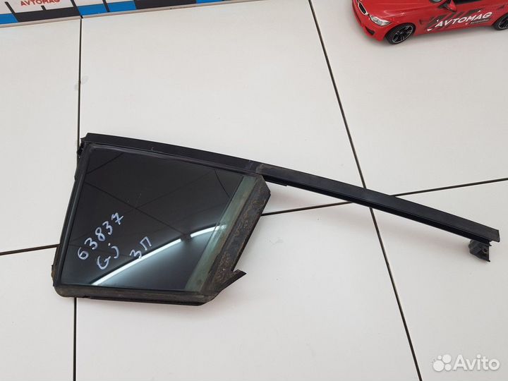 Стекло двери заднее правое (глухое) (Mazda 6)