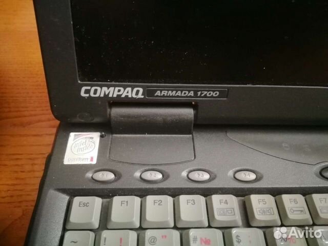 Ретро нутбук Compaq Armada 1700 объявление продам