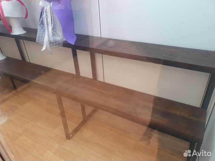 Полки стеллажи для цветов