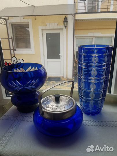 Ваза хрустальная СССР