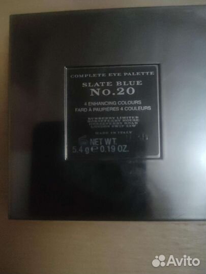 Палитра теней Burberry 20 оригинал