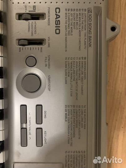 Синтезатор Casio