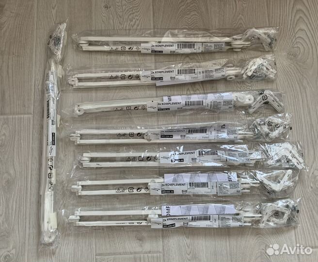 Направляющие для корзин 58 см, петли IKEA