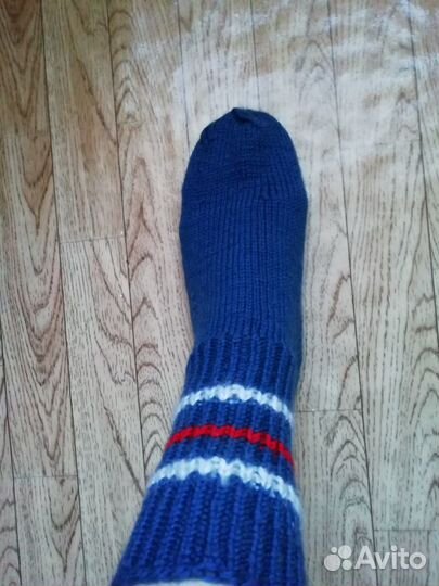 Носки из мериносовой и собачьей шерсти