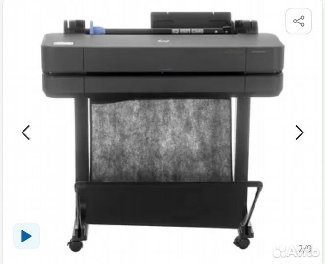 Широкоформатный принтер HP DesignJet T630 24-in