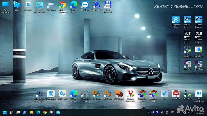 Mercedes sd connect C4 +защищенный Panasonic CF-C2