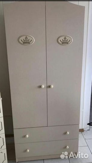 Шкаф детский двухсекционный