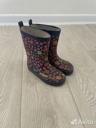 Резиновые сапоги для девочки 28 размер