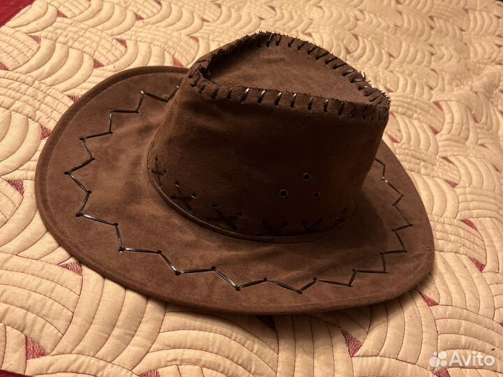 Шляпа мужская ковбойская