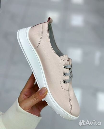 Кеды женские натуральная кожа