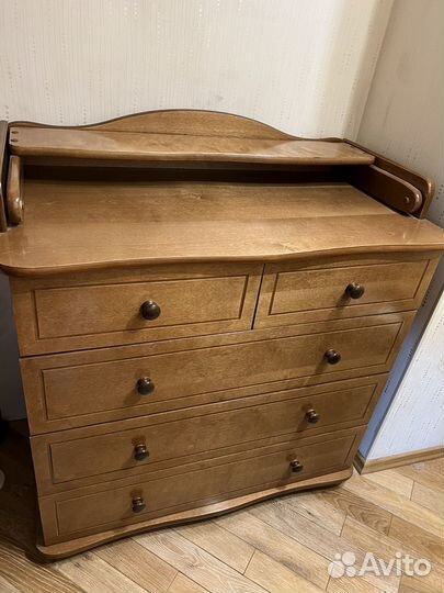 Пеленальный комод можга красная звезда