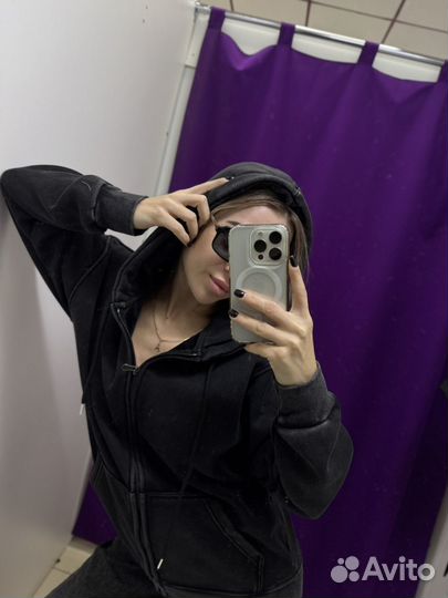 Зип худи варенка женская