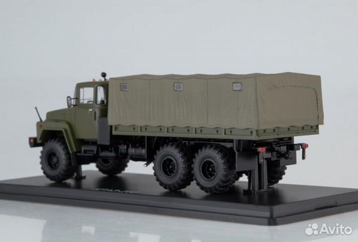 Краз-260 бортовой (с тентом) 1:43