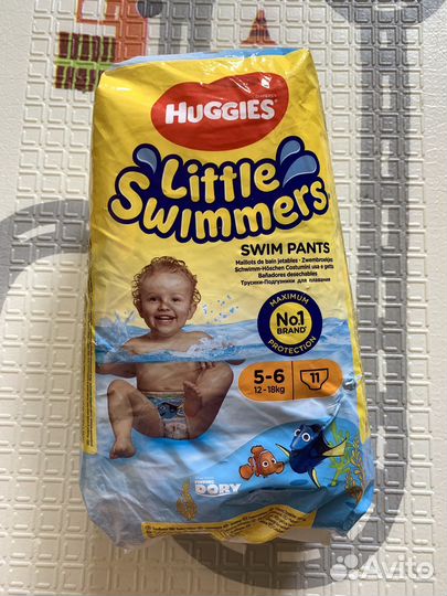 Подгузники-трусики для плавания Huggies