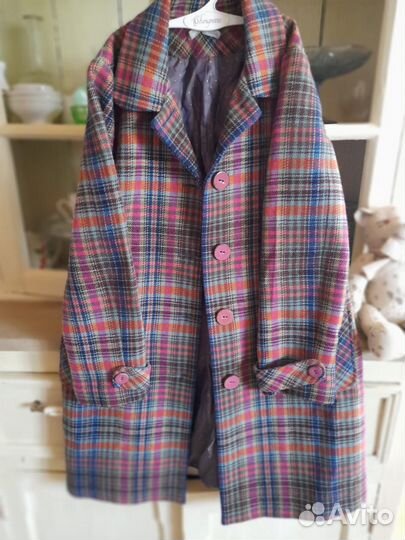 Пальто для девочки 146