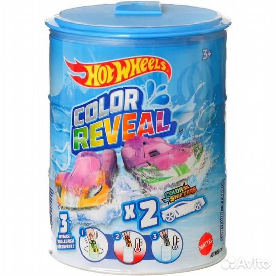 Набор-сюрприз Hot Wheels Меняющие цвет машинки 2шт