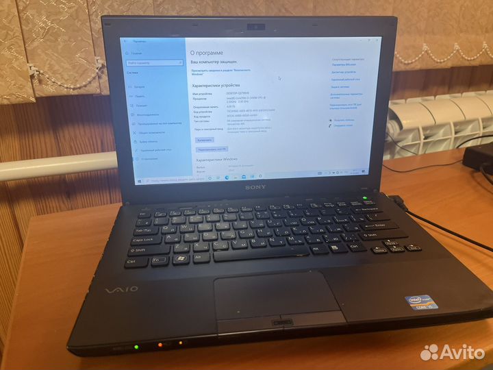 Sony vaio PCG-41214V ноутбук