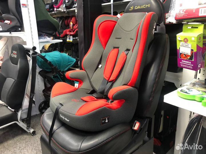 Новое Автокресло teddy bear 513