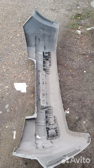 Задний бампер на Рено Логан