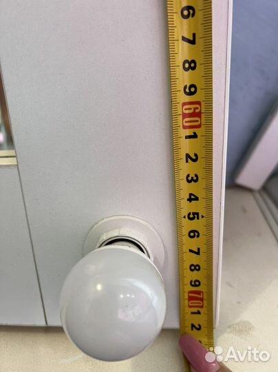 Зеркало с лампами бу