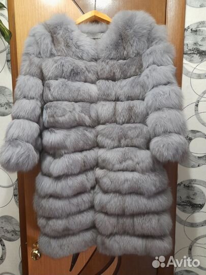 Шуба из песца