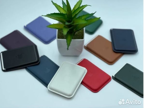 Держатель для карт Leather Wallet MagSafe hi-copy