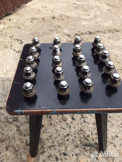 Колесные гайки 12х1.5 ford focus