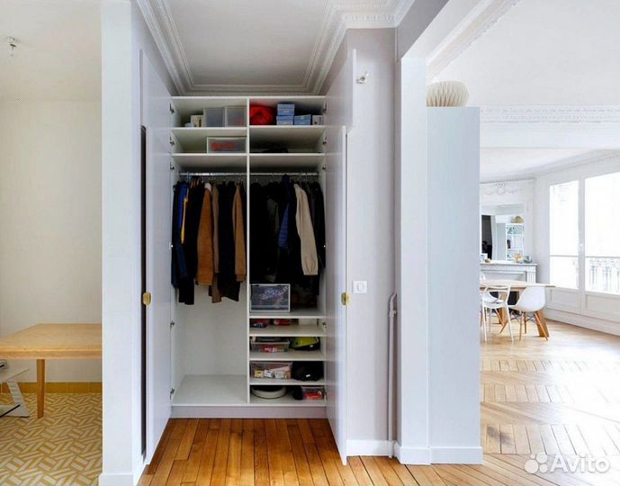 Гардеробная на заказ по вашим размерам