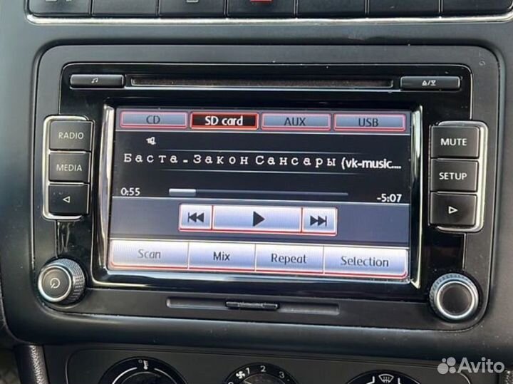Магнитола VW Polo, Jetta
