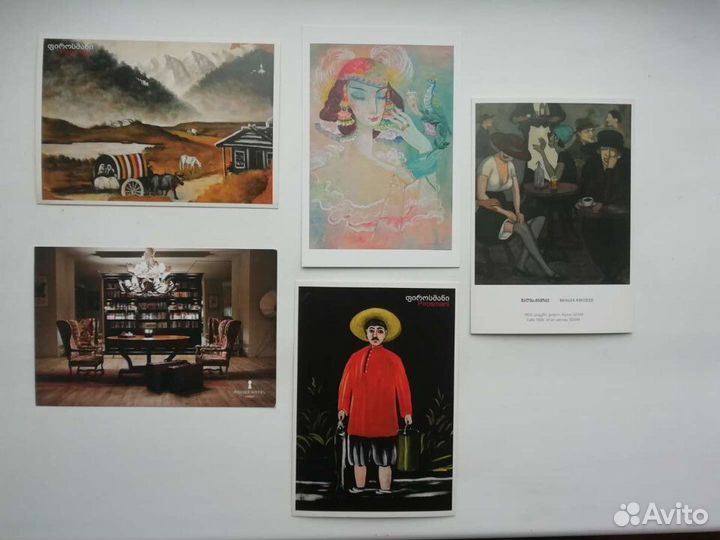 Открытки : Грузия, Португалия, Cоловки