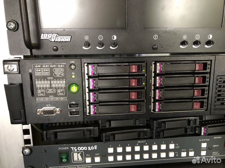 Сервер HP Proliant DL380 G7