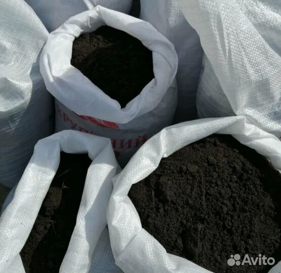 Чернозем в мешках