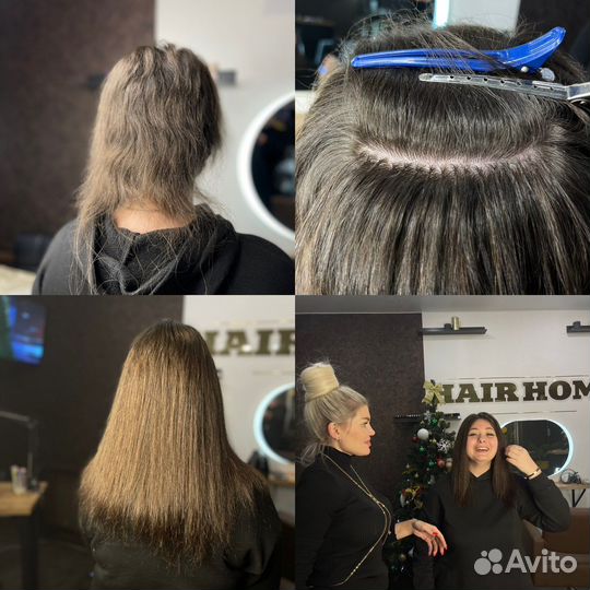 Наращивание волос (биопротеиновых)