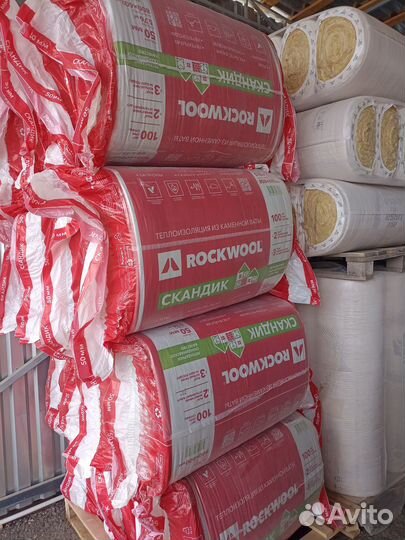 Утеплитель вата Rockwool Роквул Скадик