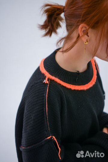 Свитер женский оверсайз новый