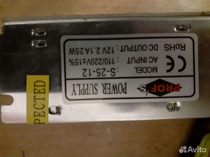 Адаптер блок питания 12v 38w и 12 v 25w