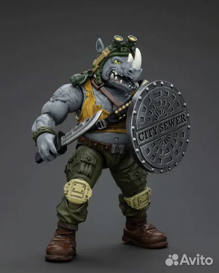 Фигурка Rocksteady / Рокстеди JoyToy tmnt