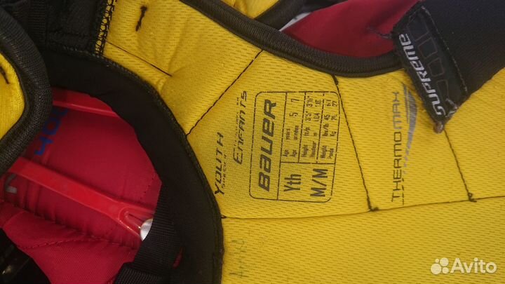 Хоккейный нагрудник bauer mx3