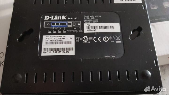 Роутер D-Link Dir-300