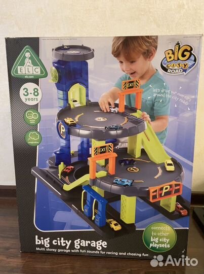 Парковка гараж для машинок