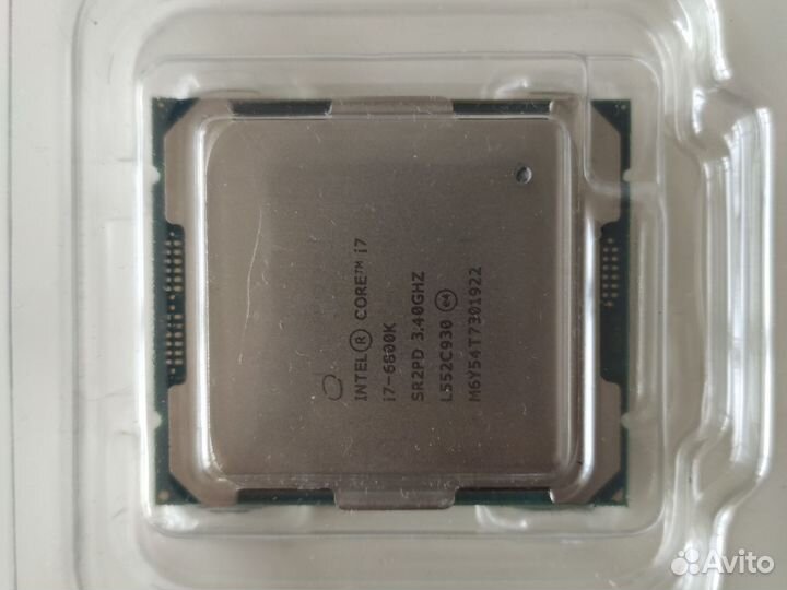 Процессор i7 6800k lga 2011 v3