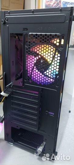 Корпус 1stplayer fire dancing V7 4xRGB 120mm