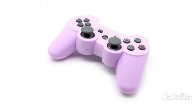 Джойстик PS3 сиреневый(без вибрации)