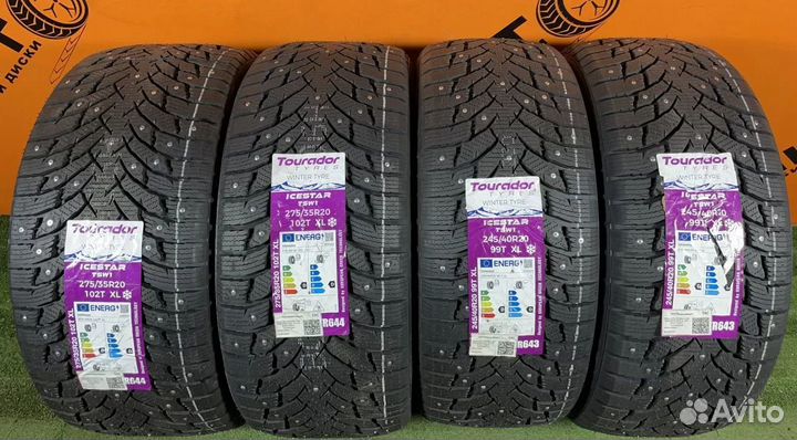Tourador Ice Star TSW1 245/40 R20 и 275/35 R20 51U