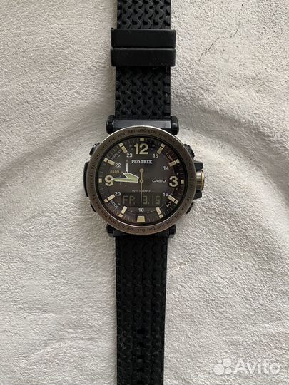 Часы наручные мужские casio PRO trek PRG-600YB-3E