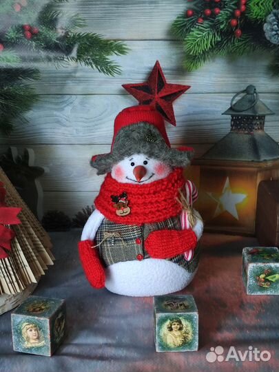 Снеговики Ручная работа