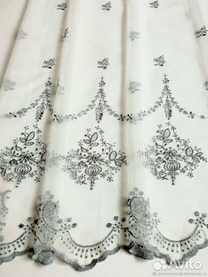 Элегантный тюль-сеточка Цветочная корзинка